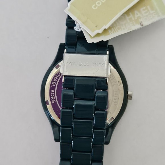 Michael Kors Slim Runway Quartz Blue Dial 42 mm Watch MK4416 main image 4